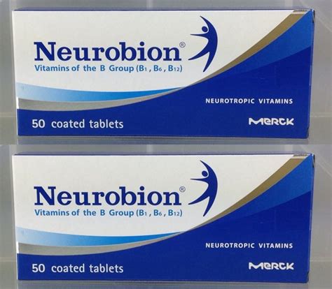 neurobion vitamin complex b1 b6 b12 merck health neurotropic 250 coated tablets