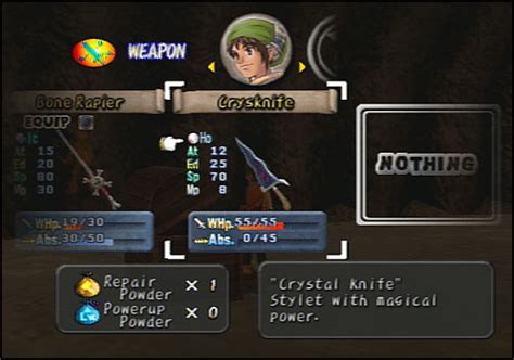 Some weapons in dark cloud carry abilities on them that can make the over all dungeon experience easier and more rewarding, and then there are a few that make it harder and less if you want to see the max attack and magic for all the weapons go to the max attack / magic section later in the guide. Dark Cloud Part #3 - Norune Village and Divine Beast Cave Part 1