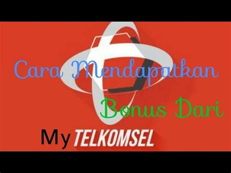 Entdecke rezepte, einrichtungsideen, stilinterpretationen und andere ideen zum ausprobieren. Cara Mendapatkan Bonus Telpon dan Data Gratis di My Telkomsel - YouTube