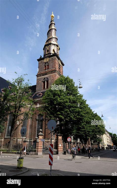 Denmark Copenhagen Church Of Our Saviour Stock Photo Alamy