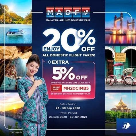 We have special coupon worth up to rp300.000 for your next transaction. 23-30 Sep 2020: Malaysia Airlines CIMB Cardholder Promo - EverydayOnSales.com