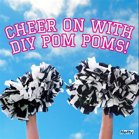 Cheerleader Pom Poms Diy Diy And Crafts