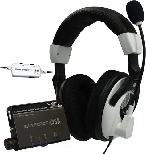 Turtle Beach Ear Force Dx Dolby Surround Sound Headset Bundle For