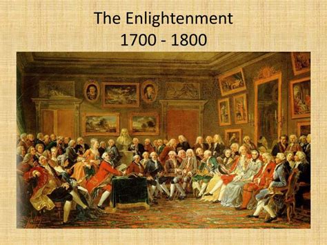 Ppt The Enlightenment 1700 1800 Powerpoint