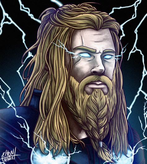 Thor God Of Thunder By Eltontafarel On Deviantart