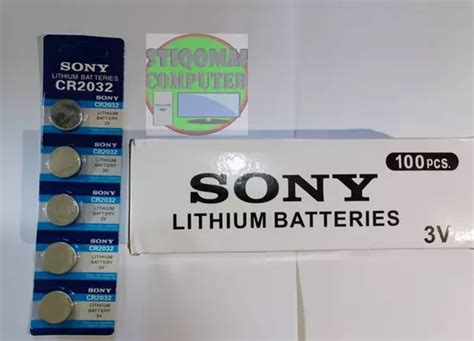 Baterai CMOS SONY CR 2032 Lithium 3V Istiqomah Computer