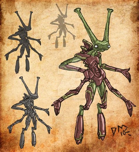 Insectoid Alien Concept By Dark On Deviantart