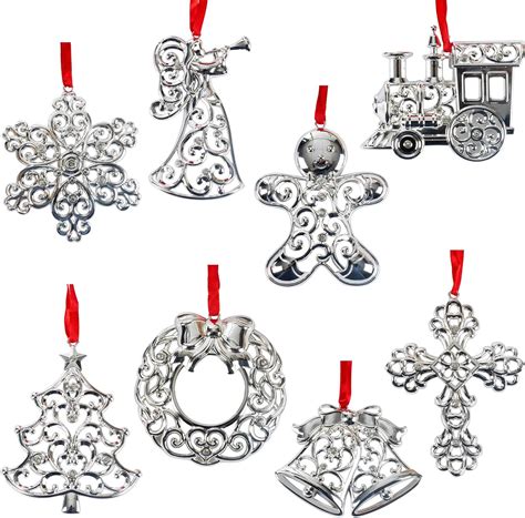 Lenox Sparkle And Scroll Christmasholiday Ornaments