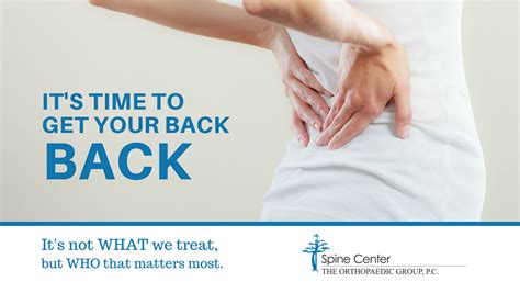 What Causes Low Back Pain The Orthopaedic Group Pc