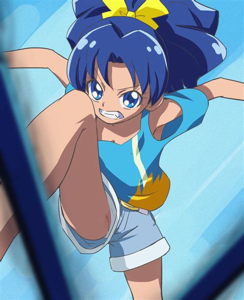 Haruyama Kazunori Tategami Aoi Kirakira Precure A La Mode Precure 10s 1girl Armpits Blue