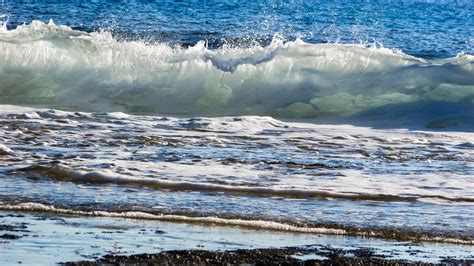 Kostenlose Foto Strand Meer Küste Wasser Natur Weiß Ufer Welle