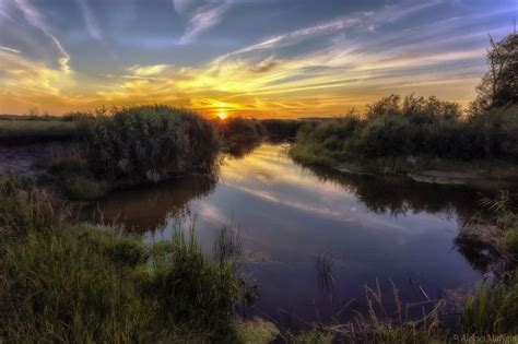 Quiet Summer Evening On A Small River By Aleksei Malygin On 500px