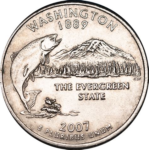 2007 S Washington State Quarter Value