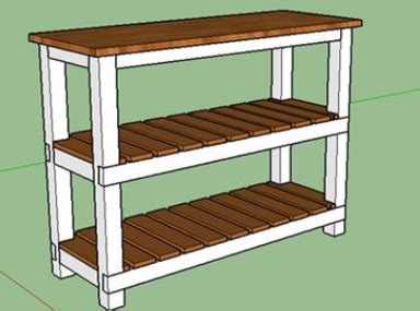 The wood topper is durable, can handle anything you cut on it, and looks fantastic. DIY Kitchen Island Woodworking Plans: Build A Butcher ...