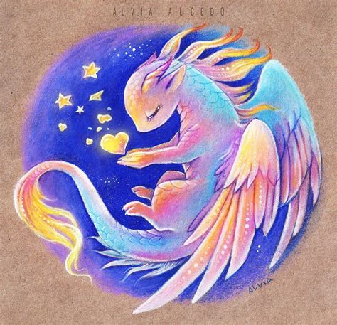 Alvia Alcedo In 2020 Art Dragon Art Cute Dragons