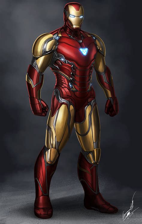 Iron Man Mark 85 By Buynsanjaa On Deviantart