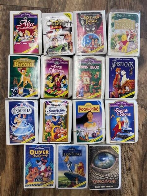 Vintage Mcdonalds Happy Meal Toy Disney Vhs Masterpiece Collection
