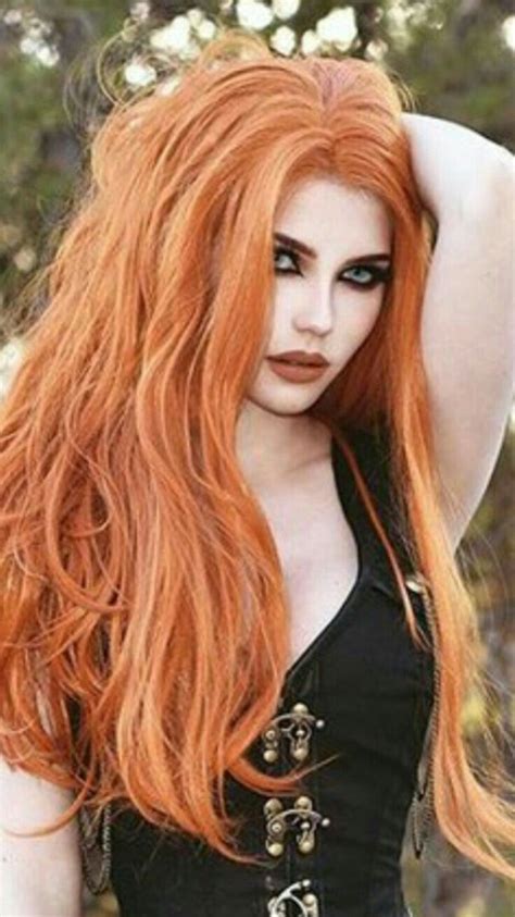 Goth Model Dayana Crunk Goth Beauty Red Haired Beauty Beautiful Redhead
