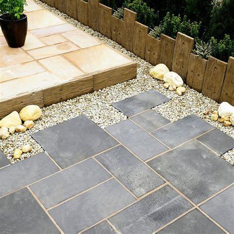 Traditional Stonewood Paving Edging Antique Brown L600mm H250mm T
