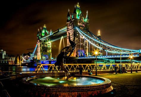 The Glowing Sights Of London By Night