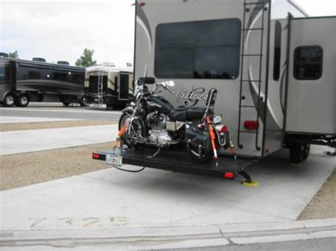 Building Plans Motorcycle Carrier For 5th Fifth Wheel Trailer 100