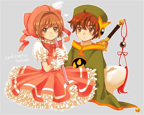 Kinomoto Sakura And Li Xiaolang Cardcaptor Sakura Drawn By Yamano Danbooru