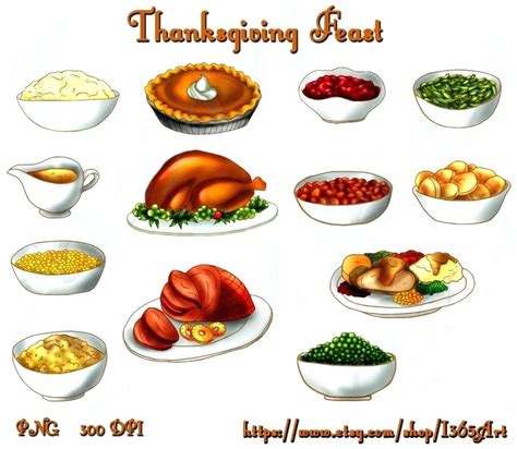 Thanksgiving Lunch Clip Art 10 Free Cliparts Download Images On