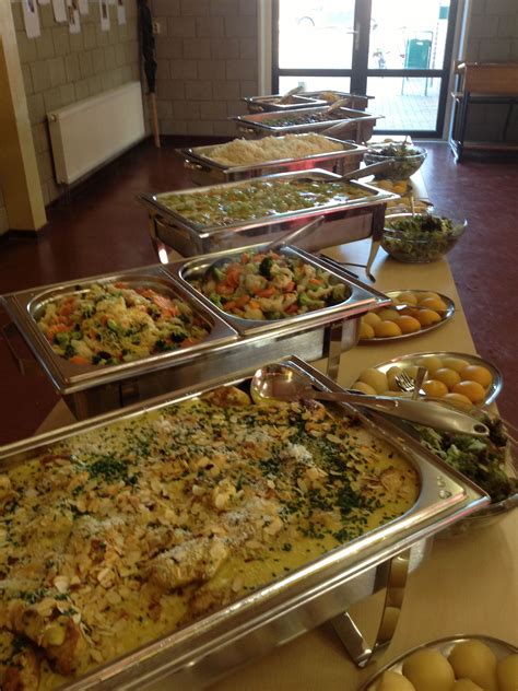 Reception Buffet Table Displays