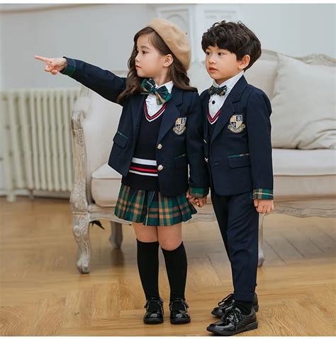 England Style Kindergartenprimary School Kids Uniform Setmultiple