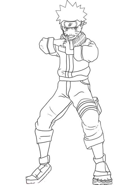 Anime Coloring Pages Naruto 306 Svg Design File