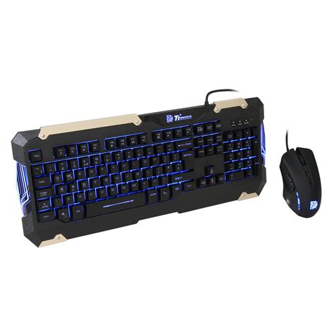 Thermaltake E Sports Commander Keyboard And Mouse Combo Led Backlit