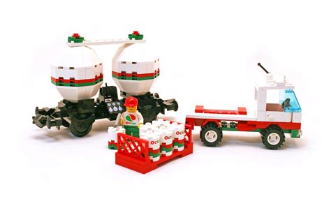 Octan Twin Tank Rail Tanker Lego Set 4537 1 Building Sets Town