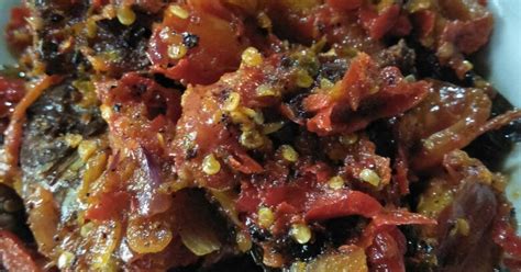 Selanjutnya akan kami bagikan juga jenis sambal padang yang lain, yaitu sambal merah khas padang. 159 resep ikan goreng balado khas padang enak dan ...