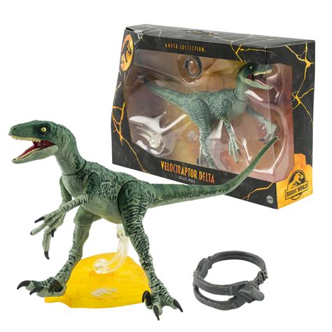 Wholesale Jurassic World Velociraptor Delta 6 Mattel Green