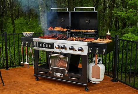 Your question will be posted publicly on the questions & answers page. Gas And Charcoal Grill Combo BBQ Smoker Large