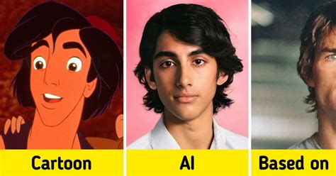a man used ai to see what disney characters look like as real people and we compared them to