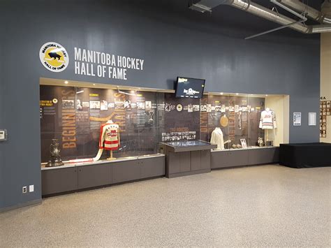 Manitoba Hockey Hall Of Fame New Location With New Installation