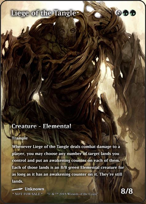 In my experience, the best method for making your own foil proxy cards is to remove the ink from an existing foil and glue a printed, transparent sheet onto the blank face of the foil card. Liege of the Tangle MTG Proxy | Magic the gathering cards ...