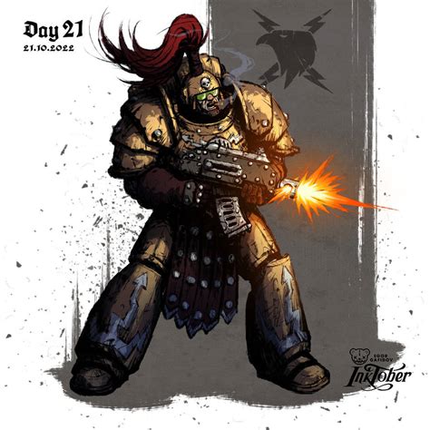 Warhammer 40000 Thunder Warriors By Egor Ursus On Deviantart