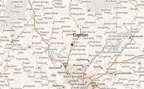 Canton Georgia Location Guide