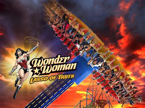 Wild New Wonder Woman Lasso Of Truth Ride Attraction Set To Open At Six