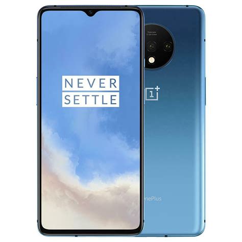 Oneplus 7t 256gb Gsm Unlocked Android Phone Glacier Blue Certified