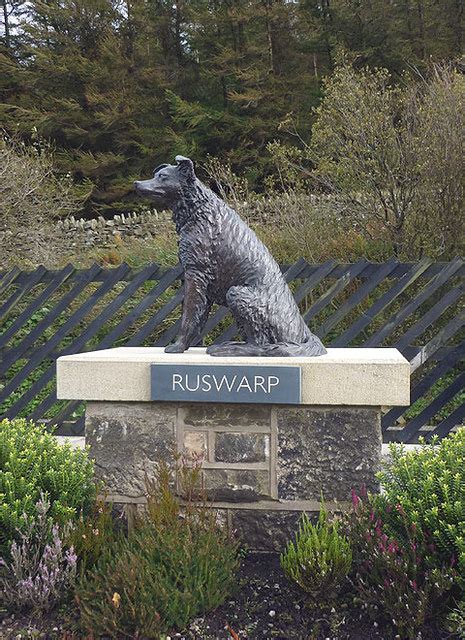 Ruswarp Statue At Garsdale Station Karl And Ali Cc By Sa Geograph Britain And Ireland