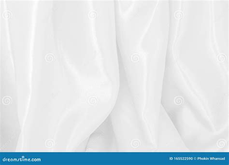 White Silk Satin Background Smooth Texture Background Abstract Grey