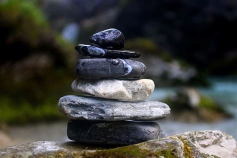 Stack Of Stones Stones Wellness Relaxation Meditation Healing