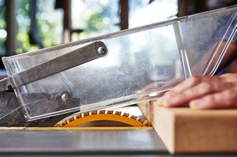 Wing nuts make it easy to remove the splitter without. Diy Table Saw Blade Guard Dust Collection
