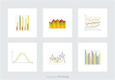 Graphs Vector Icons 123338 Vector Art At Vecteezy