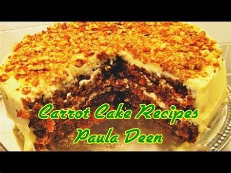 Try rachel allen's easiest carrot cake loaf for afternoon tea, dan lepard's carrot cake cupcakes. Grandma Hiers' Carrot Cake Recipe | Paula Deen | Food ...