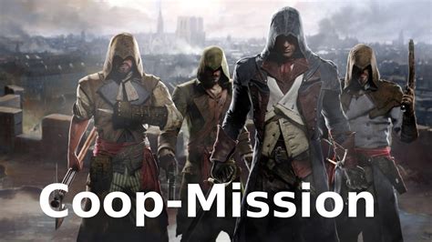 Assassins Creed Unity Co Op Single Mission Youtube