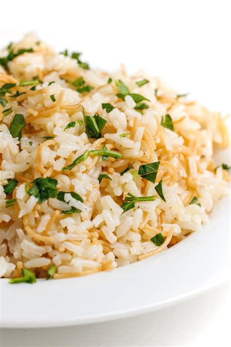 Lebanese Rice Pilaf With Vermicelli